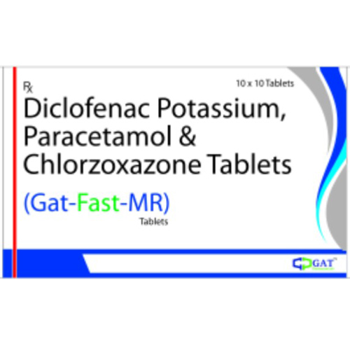 Diclofenac Potassium Chlorzoxazoone Tablets