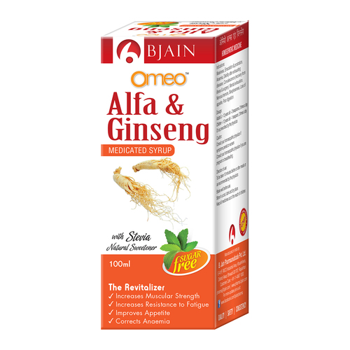 Omeo Alfa & Ginseng Sugar free