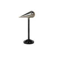 Conductor Conical - Brass & Nickel Plated, 100x50mm | Silver & Black Color, Ideal For Laboratory Use
