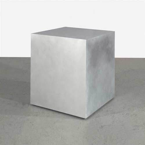 Silver Aluminium Block 6061