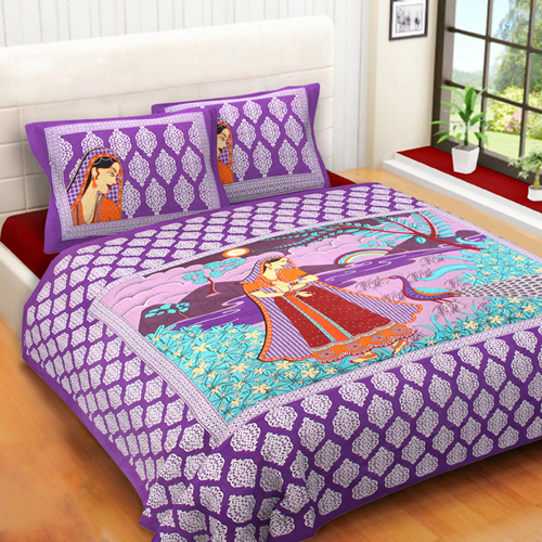 Purple Bed Sheet