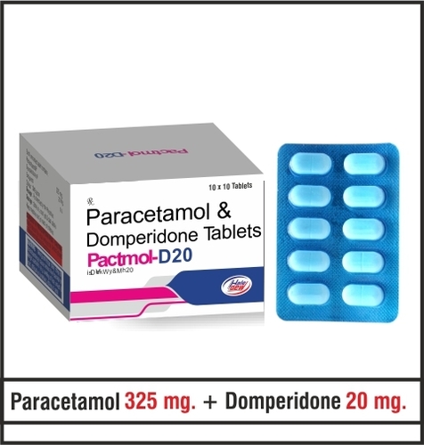 Paracetamol  325 mg. + Domperidone  20 mg.