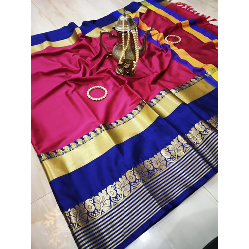 Flora Cotton Silk Saree