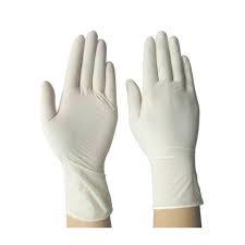 White Disposable Hand Gloves