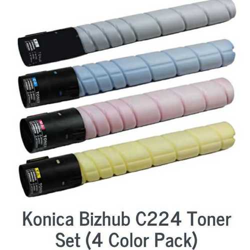 Konica C224 C258 C220 Color Toner Cymk - For Use In: Printer