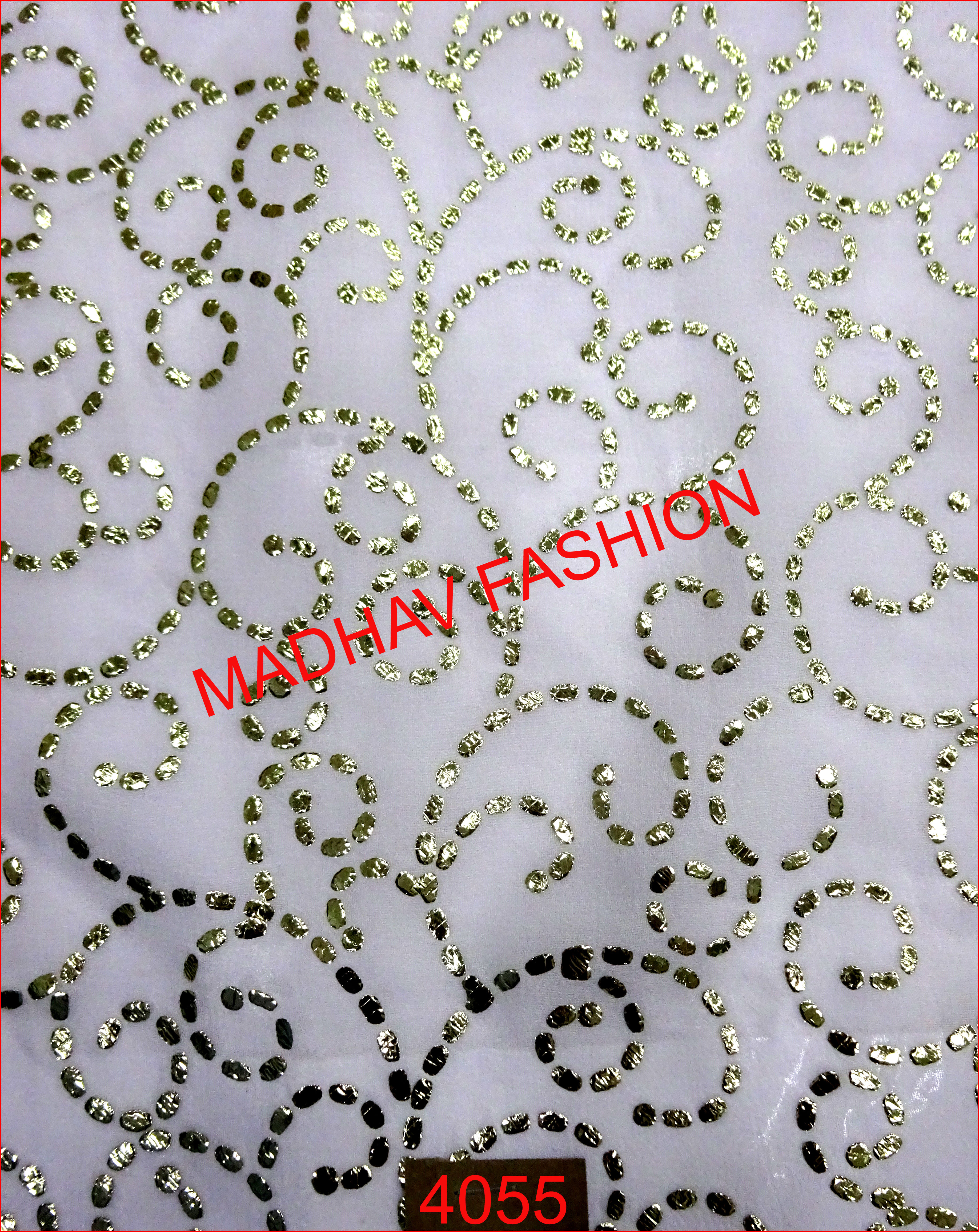 Exclusive mukesh embroidery work