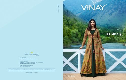 Viney Heavy Anarkali Kurtis Bust Size: 40 And 42 Inch (In)