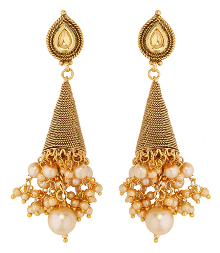 Pearl Long Earring Gender: Women