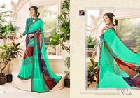 Georgette Printed Fancy Sarees