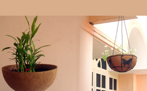 Eco-Friendly Round Coir Pots