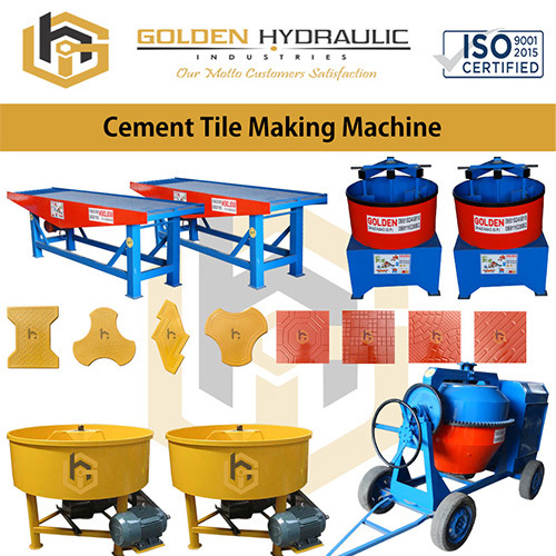 Cement Tile Making Machine Cement Tile Making Machine