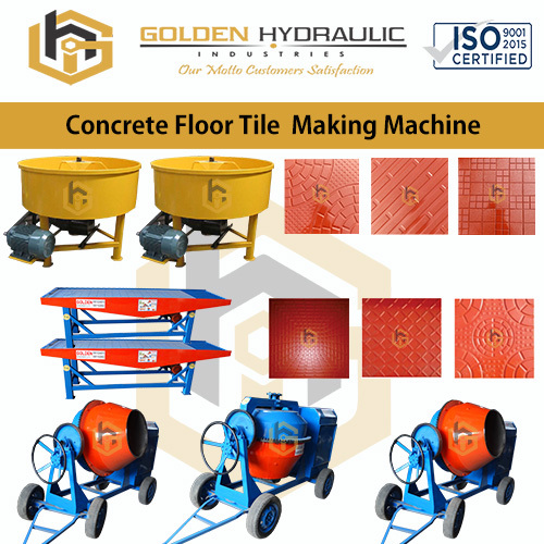 Concrete Floor Tile Making Machine Concrete Floor Tile Making Machine