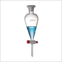 Glass Conical Separating Funnel