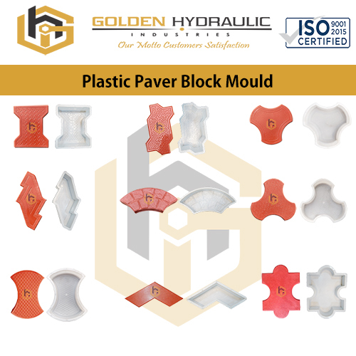 Plastic Paver Block Mould MACHINE By GOLDEN HYDRAULIC INDUSTRIES