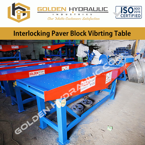 Interlocking Paver Block Vibrating Table