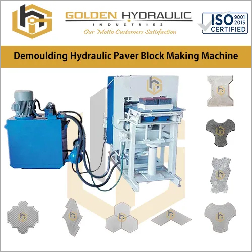 Demoulding Hydraulic Paver Block Making Machine