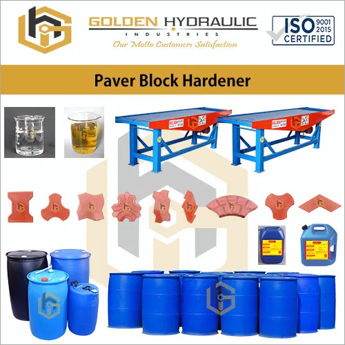 Paver Block Hardener By GOLDEN HYDRAULIC INDUSTRIES