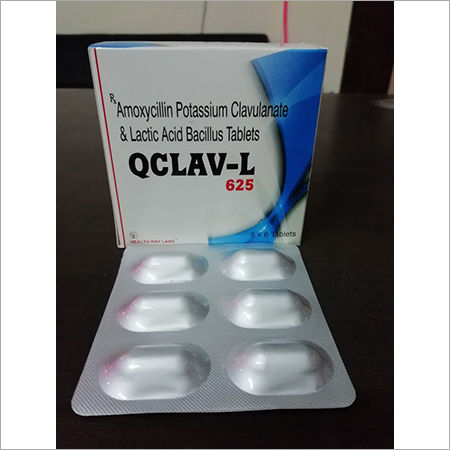 Amoxycillin Clavulanate Lactic Acid Tablets Organic Medicine