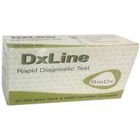 Dxline Typhoid Igg Igm Ab Test Kit - Plastic Diagnostic Test Kit For In-vitro Use | Results In 15 Minutes, Detects Typhoid Antibodies In Plasma, Serum, And Blood, Requires Micro-liter Sample