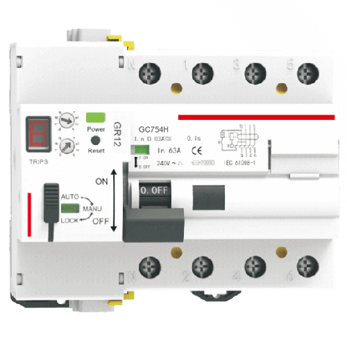 White Automatic Recloser Circuit Breaker