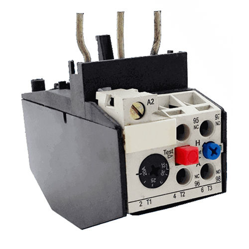 Black And White 3Ua Thermal Overload Relays Protection Switch