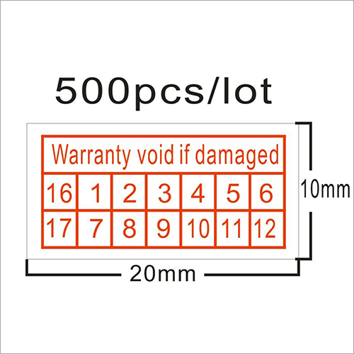 Security Sticker