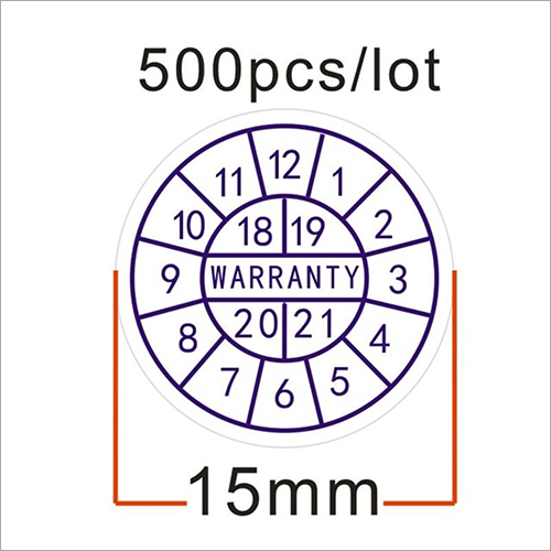 Warranty Seal Stickers