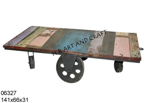 Reclaimed Wood Trolley Reclaimed Wood Trolley