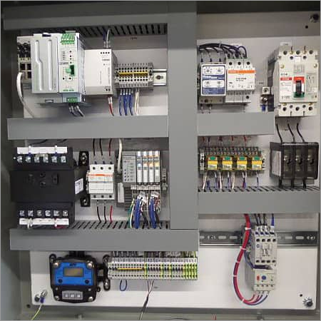 Industrial Control Panel - Steel | Customizable Dimensions, 480V Voltage Rating, 16-64 I/O, Modbus Communication, UL508A Compliance, Industrial Automation
