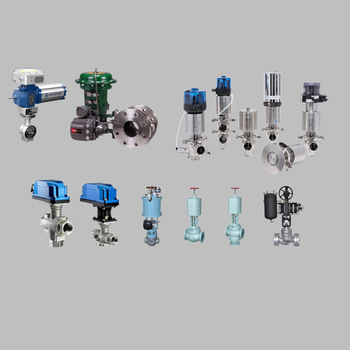 Automatic Control Valves - Stainless Steel, Up to 1000 psi | Electric & Pneumatic Actuator, -20 to 200Â°C Temperature Range, Various Dimensions, Up to 1000 GPM Flow Rate