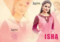 Lavina Isha Kurtis Bust Size: 44 Inch (In)