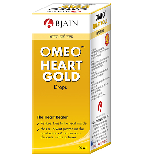 Liquid Omeo Heart Gold Drops