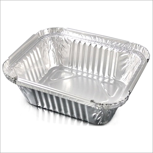Rectangular foil Container