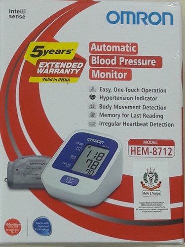Omron Automatic Blood Pressure Monitor