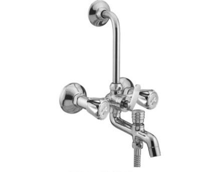 Wall mixer 3 In 1 with bend Pipe