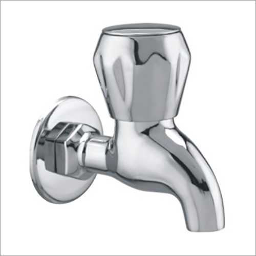 Wall Bib Faucet With Flange - Metals Type: Brass