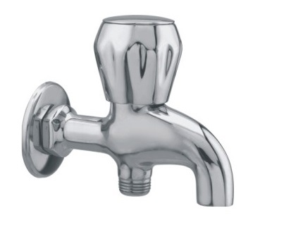 Brass 2 Way Angle Cock With Flange