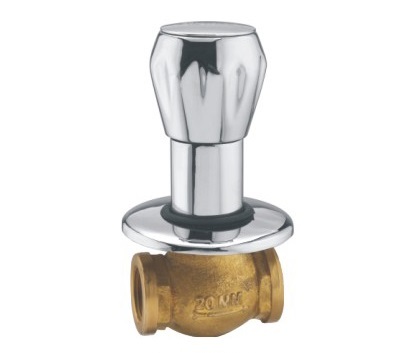 Recessed Stop Valve 15 Mm - Metals Type: Iron
