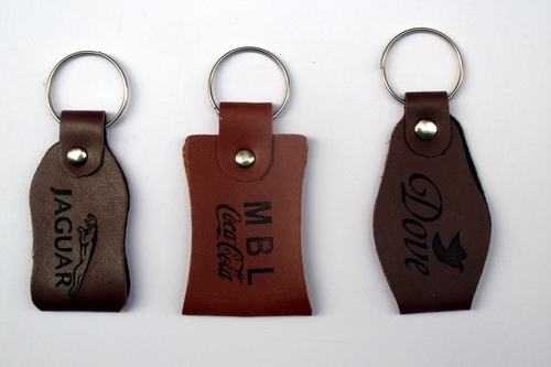 Leather Key Rings By NATIONAL GIFT ADD.