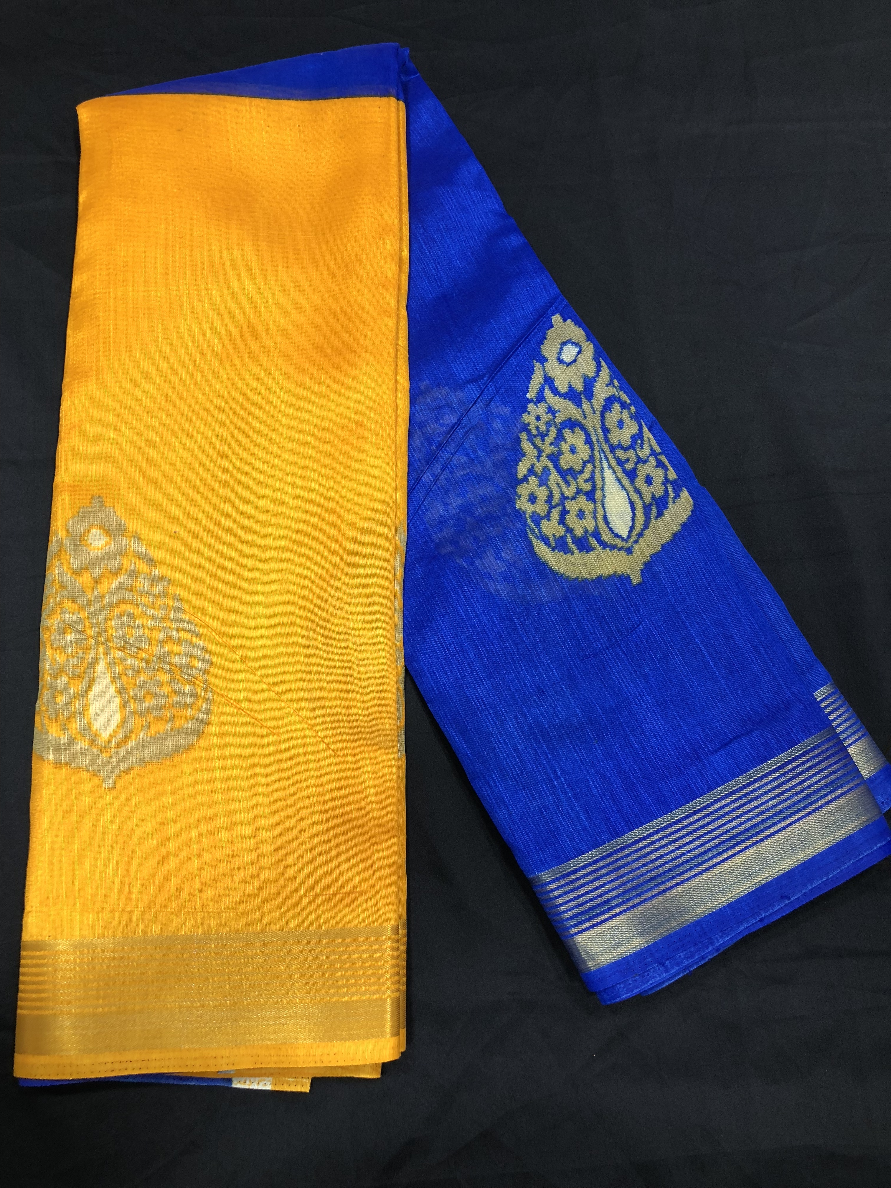 Jari Border Printed Sarees