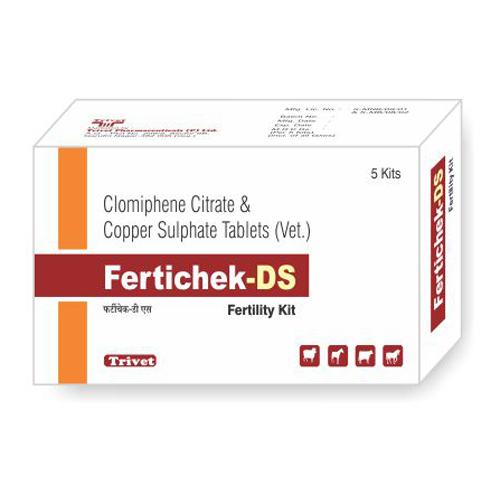 Clomiphene Citrate Copper Sulphate Fertility Kit Ingredients: Animal Extract