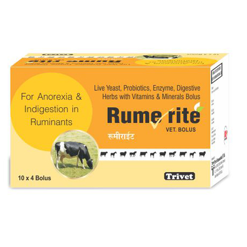 Anorexia Indigestion Bolus Ingredients: Animal Extract