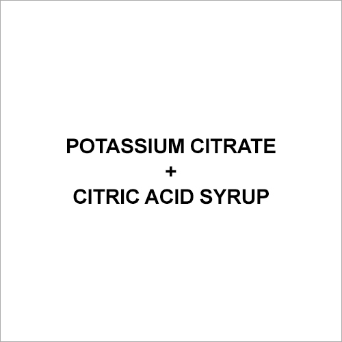 Potassium Citrate Syrup