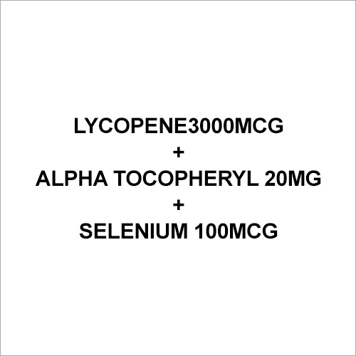 Lycopene3000mcg+Alpha Tocopheryl 20mg.+Selenium 100mcg Capsule Lycopene3000mcg+Alpha Tocopheryl 20mg.+Selenium 100mcg Capsule