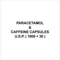Paracetamol & Caffeine Capsules U.S.P. ( 1000 + 30 )