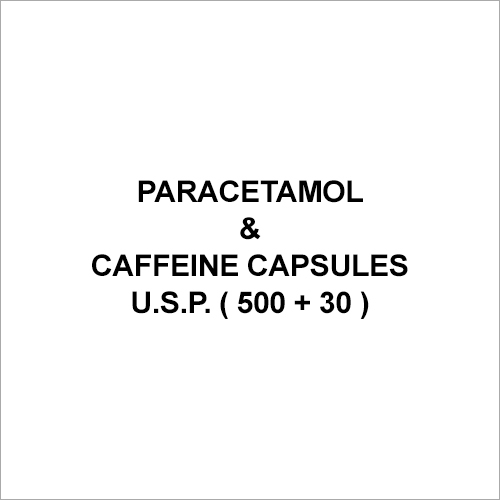 Paracetamol & Caffeine Capsules U.S.P. ( 500 + 30 ) General Drugs