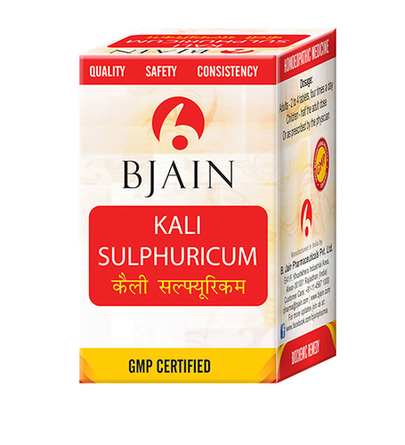 Kali Sulphuricum Tablet - 25g & 450g Pack Sizes | Soft, Easily Dissolving Tablets, Prepared as per Hahnemannian Trituration Method, Biochemics for Dandruff and Eczema Relief
