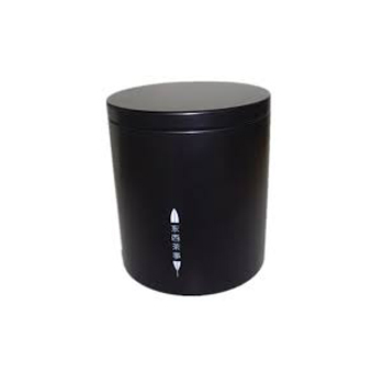 Restructure Black Tin Container