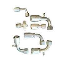 Brass Crimp Fittings - Nickel Plated, Up To 3000 Psi , -40°f To 250°f Temperature Range, Npt Thread Type, Sae J514 Standards, Sizes 1/4" To 1"