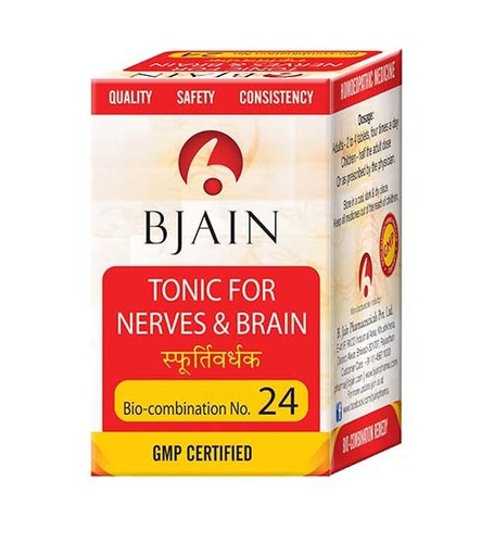 Tablets Bio-Combination No.24 (Tonic For Nerves & Brain)